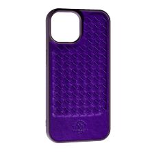 Накладка ШКІРА POLO RAVEL для Apple iPhone 14 Purple