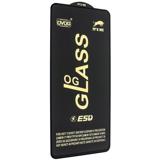 Захисне скло PREMIUM IT'S ME OG GLASS INFINIX HOT 40 | HOT 30 | 40 PRO | 11S | 20S | CAMON 17 PRO | SPARK 10 PRO | 20 PRO | 8 PRO | NOTE 30  | POVA 5