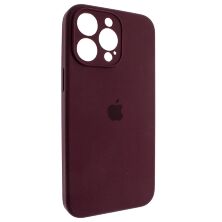 Задня накладка Silicone Case FULL CAMERA APPLE iPhone 16 6.1" 47_plum