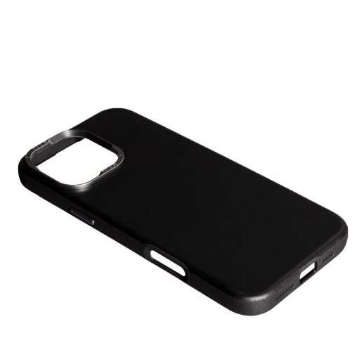 Накладка Leather Case New with MagSafe для Apple iPhone 16 Pro Black