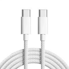 Кабель USB-C APPLE Type-C to Type-C 2 метри 60w тканина у пакеті