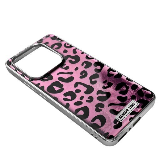 Накладка Leopard Case для Xiaomi Redmi Note 14 (5G) Pink