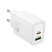 Мережевий зарядний пристрій HOCO N63 TYPE-C PD 30W + USB QC 3.0, білий
