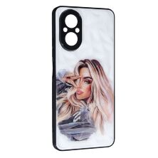 Накладка Prisma Ladies New для Realme C67 (4G) Girl in a hoodie