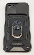 Armor Case With Curtain for Apple Iphone 7 / 8G Black