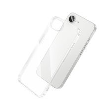 Силиконовая накладка HOCO LIGHT SERIES для APPLE iPhone 16E 6.1", прозрачный