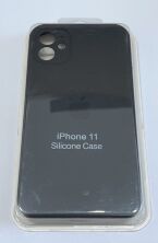 Чохол Silicone Case Copy Apple iPhone 11 Square Dark Grey, 28