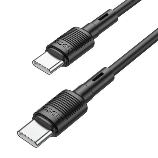 USB-C кабель HOCO X83 60W Type-C - Type-C 1 MЕТР ЧОРНИЙ