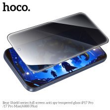 Скло для телефону HOCO A888 Plus Bear Shield anti spy APPLE iPhone 17 PRO MAX