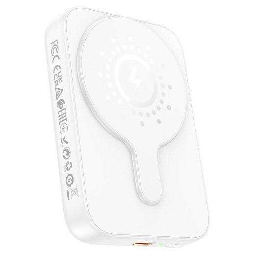 Power Bank HOCO J117A  Esteem PD 20W magnetic 10000 mAh, білий