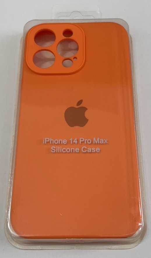 Чохол Silicone Case Copy Apple iPhone 14 Pro Max Square Orange, 10