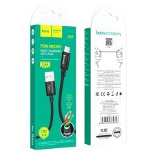 USB кабель HOCO X89 USB - micro USB 1метр, чорний