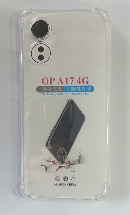 Case Clear ShockProof for Oppo A17 Прозорий