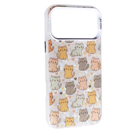 Чохол Soft Milky для Apple iPhone 17 Pro Max Cats