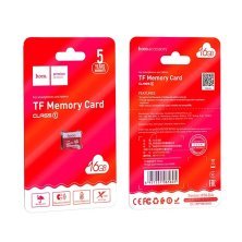 Карта памяти HOCO microSD 16Gb (U1/Class 10)