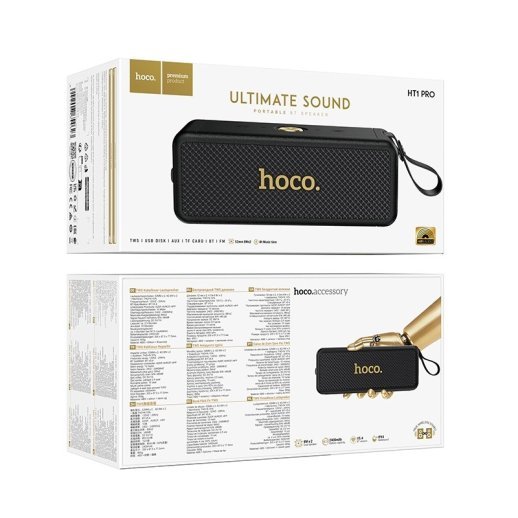 Колонка бездротова HOCO HT1 Pro Marquis sports, ЧОРНИЙ