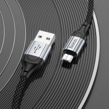 USB кабель HOCO X102 USB - micro USB, 1 метр, чорний