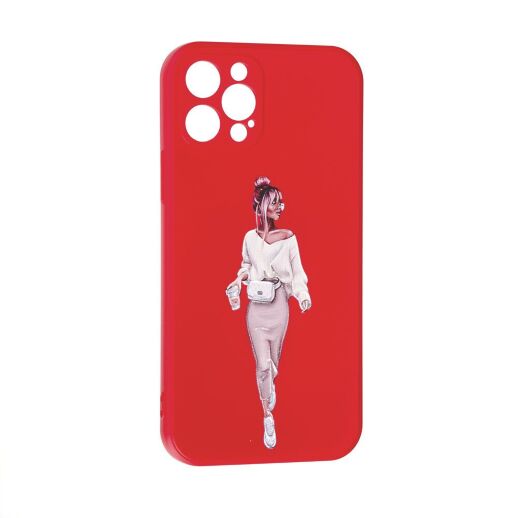 Силікон Case Art для Apple iPhone 12 Pro Red