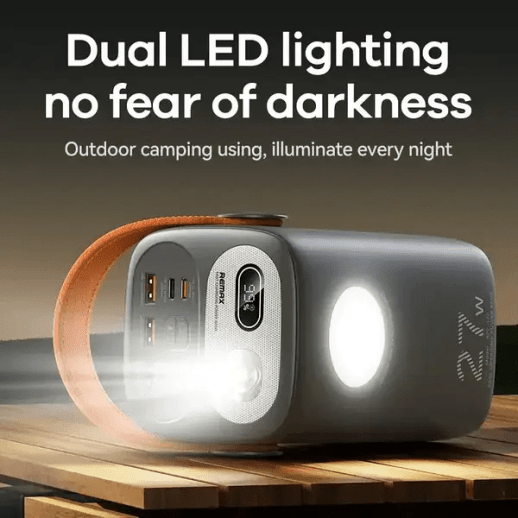 Power Bank Remax 60000mAh RPP-123 27W+22,5W Grey