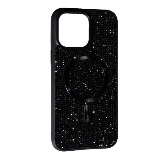 Накладка Diamond Magsafe для Apple iPhone 16 Pro Max Black