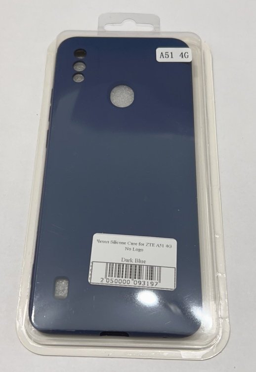 Чохол Silicone Case for ZTE A51 4G No Logo