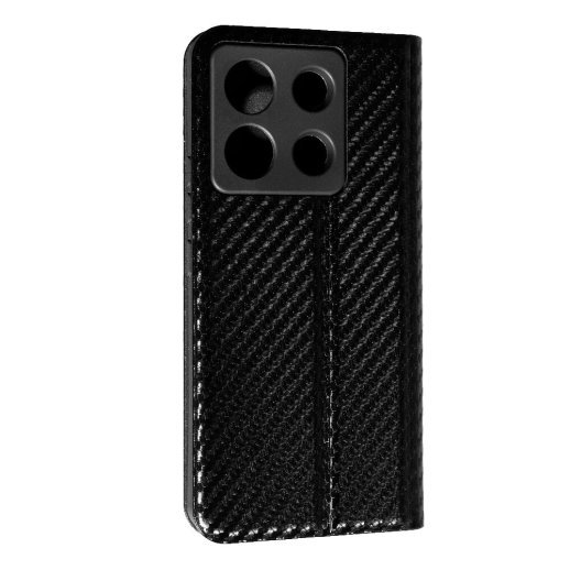 Книга Flip Cover Carbon для Xiaomi Redmi Note 13 (5G) Black