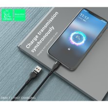 Кабель USB Denmen D60V USB - micro USB (3.6A)