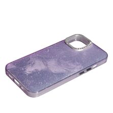 Накладка Marble Style для Apple iPhone 14 Violet