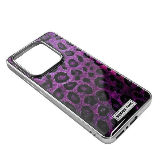 Накладка Leopard Case для Xiaomi Redmi Note 14 (5G) Violet