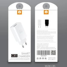 Мережевий зарядний пристрій WUW C85 1 USB 1000 mA