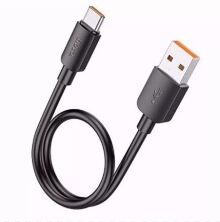 USB кабель HOCO X96 27W USB - Type-C 0,25M ЧОРНИЙ