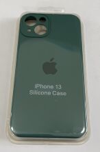 Чохол Silicone Case Copy Apple iPhone 13 Square Pine Green, 13