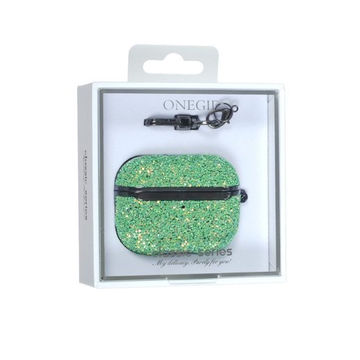 Чехол Onegif Makaron для AirPods Pro Green