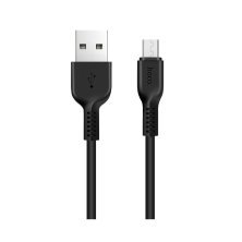 USB кабель HOCO X20 USB - micro USB 2.4A 2 метри, чорний