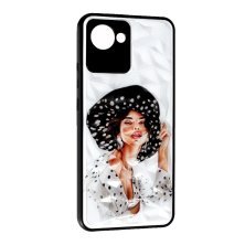 Чохол Prisma Ladies New для Realme C30 Girl in a hat