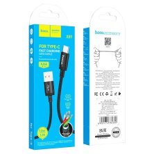 USB кабель HOCO X89 USB - Type-C 1метр, чорний