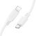 USB-C кабель BOROFONE BX115 Lotto Type-C - Lightning SILICONE, 1 метр, білий