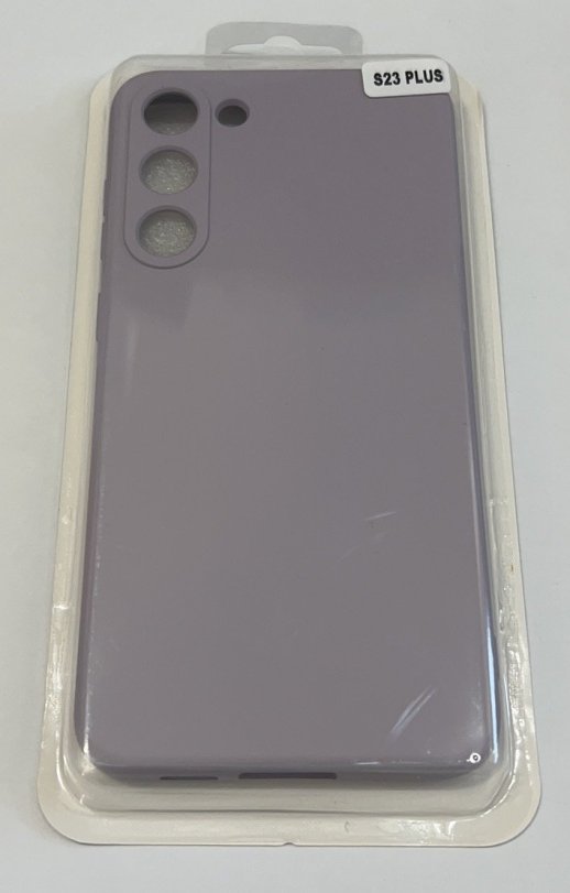 Чохол Silicone Case for Samsung S23 Plus (S916B) No Logo Lilac