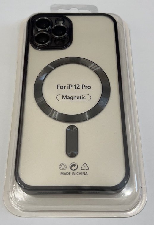 Case Magsafe With Frame for Apple Iphone 12 Pro Black