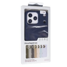 Силіконовий чохолНакладка  Color (With Magnit) для Apple iPhone 17 Pro Dark Blue