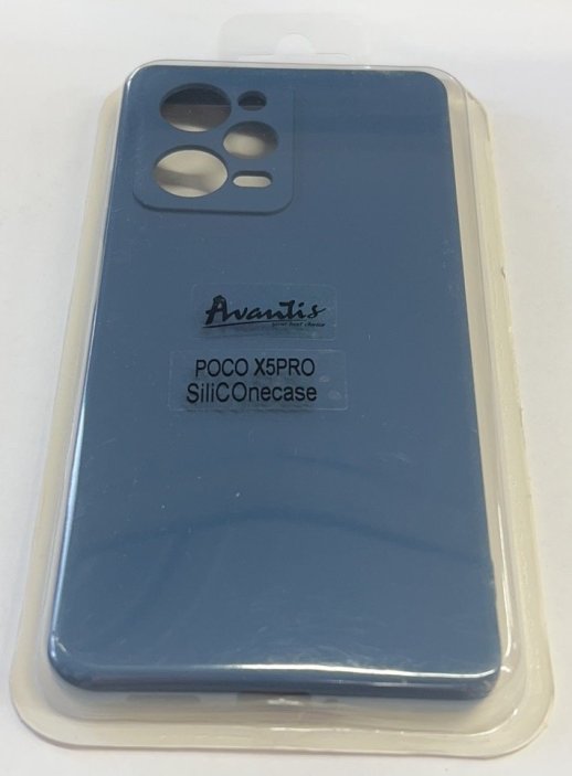 Avantis Full Silicone Case Xiaomi Poco X5 Pro/Redmi Note 12 Pro 5G Elegant Purple