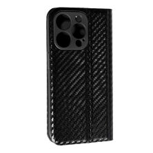 Книга Flip Cover Carbon для Apple iPhone 14 Pro Max Black