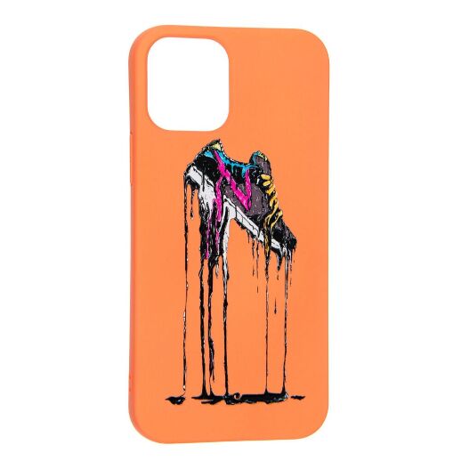 Силікон Case Art для Apple iPhone 12 Pro Orange
