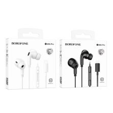 Дротові навушники BOROFONE BM85 PRO Lightning, чорний