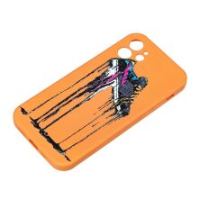 Силікон Case Art для Apple iPhone 12 Orange