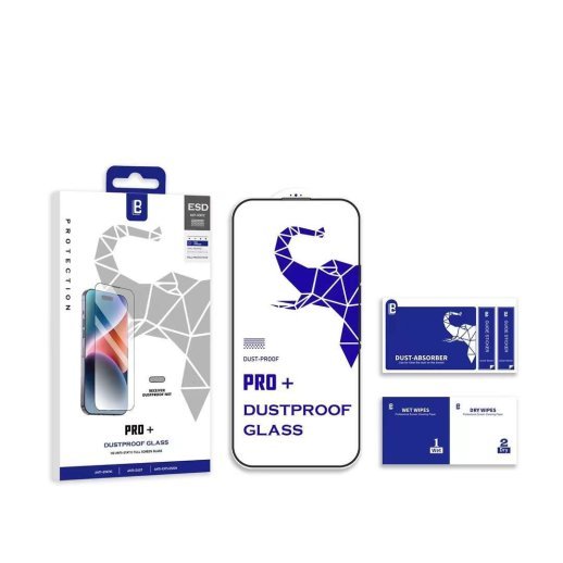 Захисне скло Pro Plus Dust Proof для Apple iPhone 14 Pro Transparent