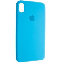 Задня накладка Silicone Case APPLE IPHONE XS MAX, відкритий низ 16
