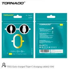 USB Cable TORNADO TX11 Type-C 2.4A/1m