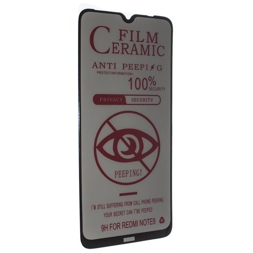 CERAMICS FILM PRIVACY XIAOMI Redmi Note 8 2019 ЧОРНИЙ