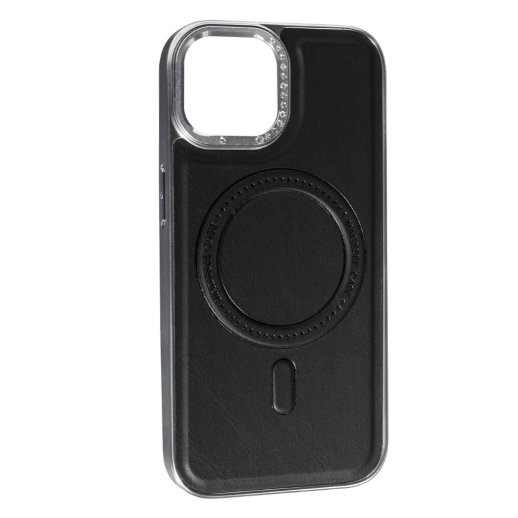 Накладка Magnetic With Magsafe Classic для Apple iPhone 15 Black